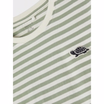 NAME IT Stribet Tee Fai Hedge Green